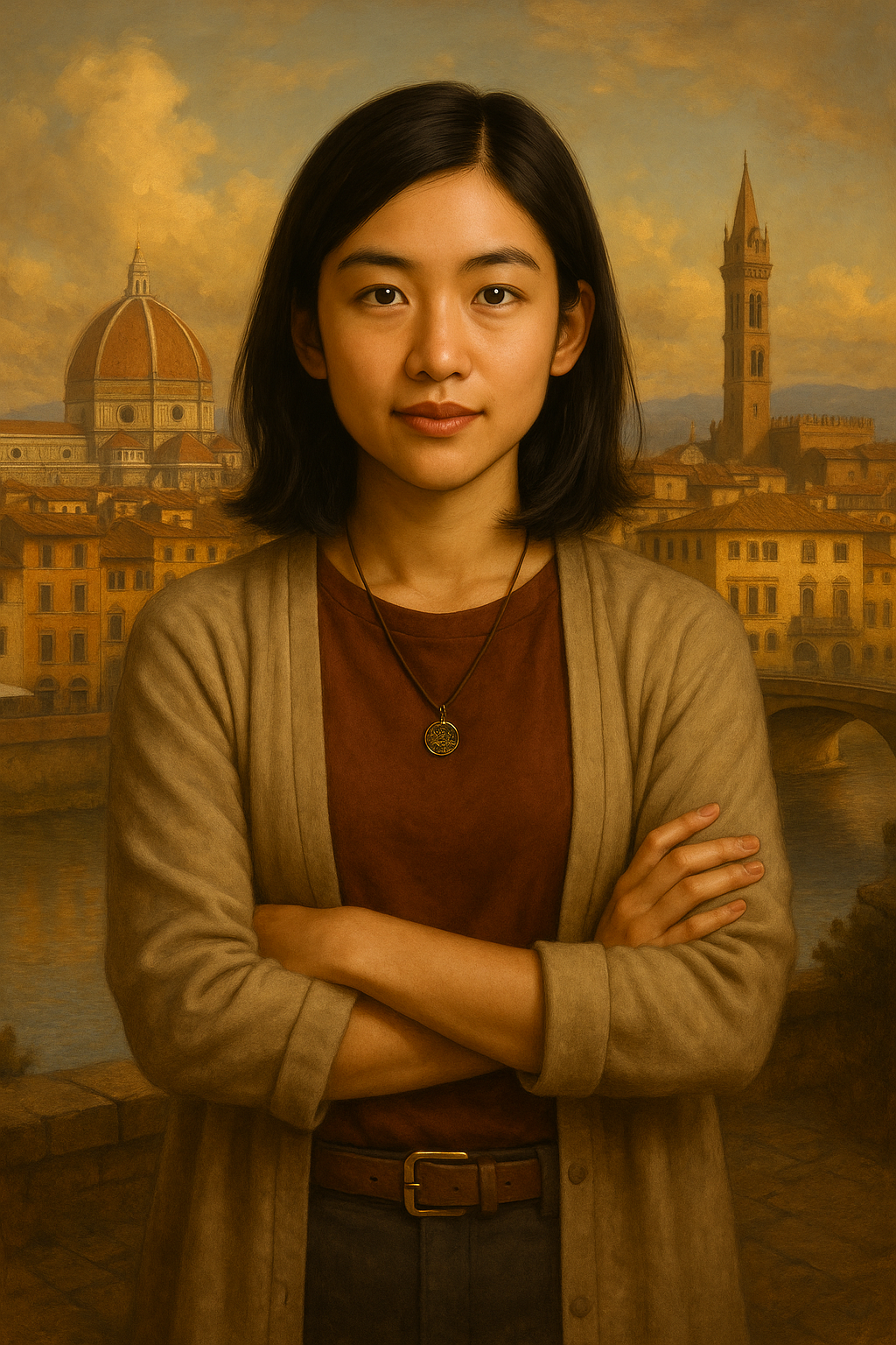 Maya Chen – The Strategist Who Sees the Big Picture Maya in Florence